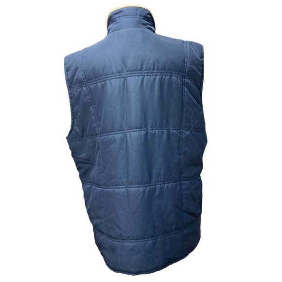 Caribbean Joe Womens Vest Blue Waist Length Full Zip Pockets Toggles High Neck L - Picture 5 of 8